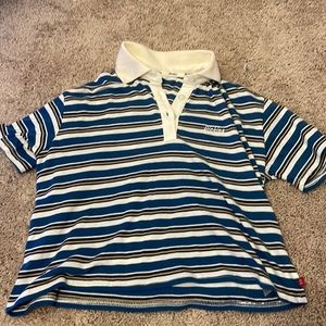 Dickies cropped button up